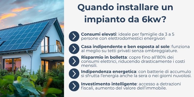 infografica impianto 6kw